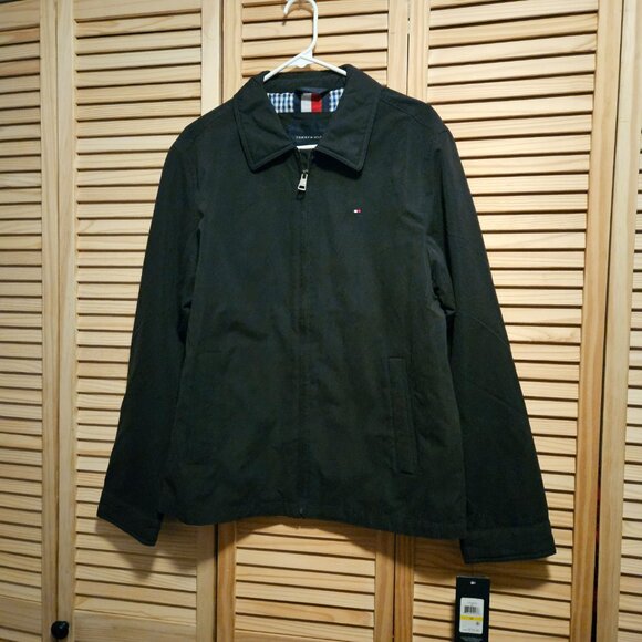 TOMMY HILFIGER Men's Lightweight Full Zip-Front Jacket Medium - Picture 4 of 8